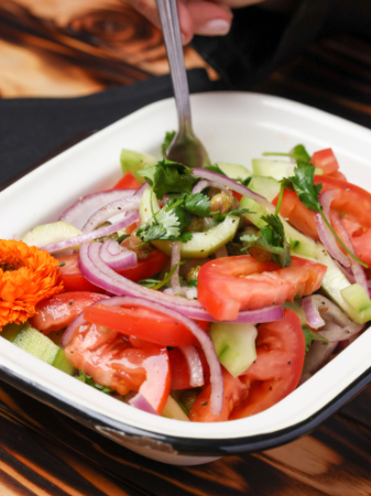 Alegria Cocina Latina - ENSALADA DE TOMATE